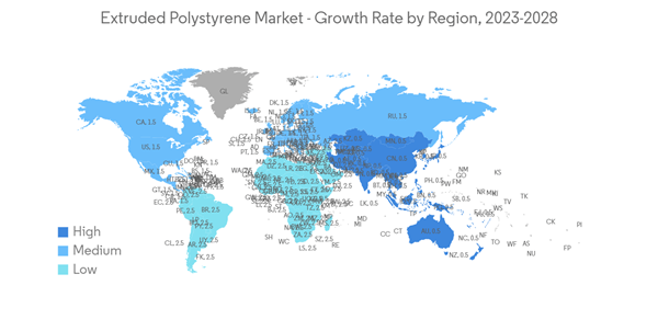 Extruded Polystyrene Market Extruded Polystyrene Market Growth Rate By Region 2023 2028