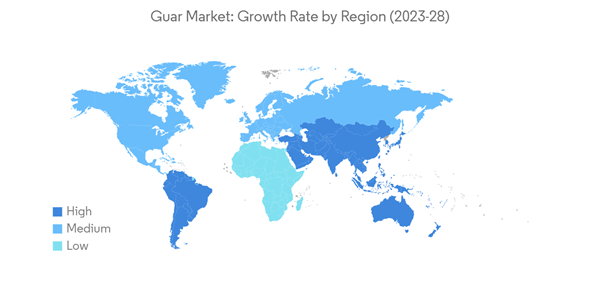 Guar Market Guar Market Growth Rate By Region 2023 28