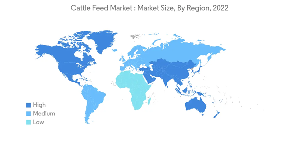 Cattle Feed Market Cattle Feed Market Market Size By Region 2022