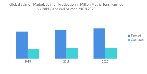Salmon Market Global Salmon Market Salmon Production In Million Met