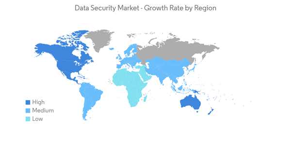 Data Security Market Data Security Market Growth Rate By Region