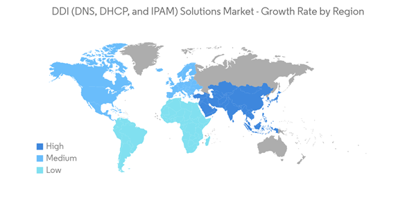 Ddi Dns Dhcp And Ipam Solutions Market D D I D N S D H C P And I P A M Solutions Market Growth Rate By Region