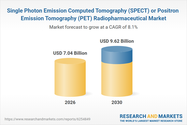 Single Photon Emission Computed Tomography (SPECT) or Positron Emission Tomography (PET) Radiopharmaceutical Market
