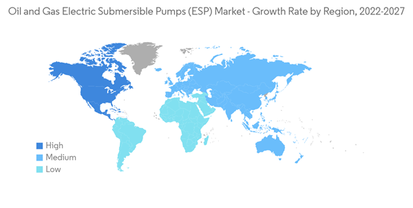 Electric Submersible Pumps Market Oil And Gas Electric Submersible Pumps E S P Market Growth Rate By Region 2022 2027