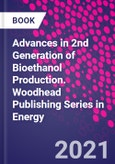Advances in 2nd Generation of Bioethanol Production. Woodhead Publishing Series in Energy- Product Image