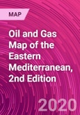 Oil and Gas Map of the Eastern Mediterranean, 2nd Edition- Product Image