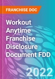 Workout Anytime Franchise Disclosure Document FDD- Product Image
