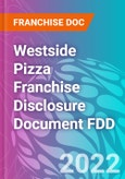 Westside Pizza Franchise Disclosure Document FDD- Product Image