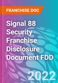 Signal 88 Security Franchise Disclosure Document FDD- Product Image