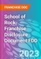 School of Rock Franchise Disclosure Document FDD - Product Thumbnail Image