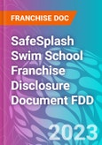 SafeSplash Swim School Franchise Disclosure Document FDD- Product Image