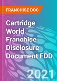 Cartridge World Franchise Disclosure Document FDD- Product Image