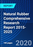 Natural Rubber Comprehensive Research Report 2015-2025- Product Image