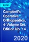 Campbell's Operative Orthopaedics, 4-Volume Set. Edition No. 14 - Product Thumbnail Image