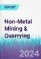 Non-Metal Mining & Quarrying - Product Image