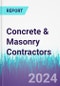 Concrete & Masonry Contractors - Product Image