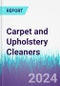 Carpet and Upholstery Cleaners - Product Image