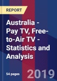 Australia - Pay TV, Free-to-Air TV - Statistics and Analysis- Product Image