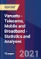 Vanuatu - Telecoms, Mobile and Broadband - Statistics and Analyses - Product Image