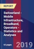 Switzerland - Mobile Infrastructure, Broadband, Operators - Statistics and Analyses- Product Image