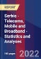 Serbia - Telecoms, Mobile and Broadband - Statistics and Analyses - Product Image