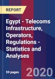 Egypt - Telecoms Infrastructure, Operators, Regulations - Statistics and Analyses- Product Image
