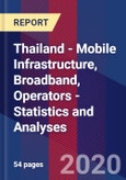 Thailand - Mobile Infrastructure, Broadband, Operators - Statistics and Analyses- Product Image