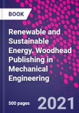 Renewable and Sustainable Energy. Woodhead Publishing in Mechanical Engineering- Product Image