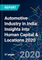 Automotive Industry in India: Insights into Human Capital & Locations 2020 - Product Thumbnail Image
