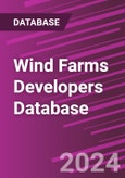 Wind Farms Developers Database- Product Image
