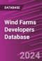 Wind Farms Developers Database - Product Image