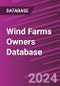 Wind Farms Owners Database - Product Image