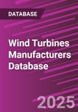 Wind Turbines Manufacturers Database- Product Image