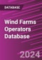 Wind Farms Operators Database - Product Image