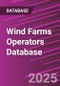 Wind Farms Operators Database - Product Image