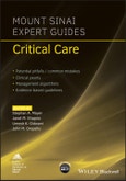 Mount Sinai Expert Guides. Critical Care. Edition No. 1- Product Image