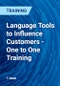 Language Tools to Influence Customers - One to One Training - Product Thumbnail Image