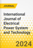 International Journal of Electrical Power System and Technology- Product Image