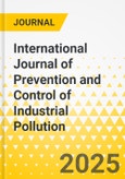 International Journal of Prevention and Control of Industrial Pollution- Product Image