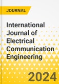 International Journal of Electrical Communication Engineering- Product Image