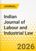 Indian Journal of Labour and Industrial Law- Product Image