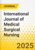 International Journal of Medical Surgical Nursing- Product Image