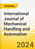 International Journal of Mechanical Handling and Automation- Product Image
