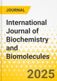 International Journal of Biochemistry and Biomolecules- Product Image