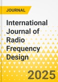 International Journal of Radio Frequency Design- Product Image