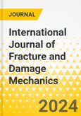 International Journal of Fracture and Damage Mechanics- Product Image