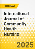 International Journal of Community Health Nursing- Product Image