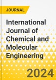 International Journal of Chemical and Molecular Engineering- Product Image