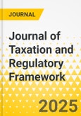 Journal of Taxation and Regulatory Framework- Product Image