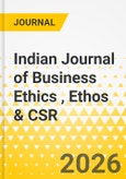 Indian Journal of Business Ethics , Ethos & CSR- Product Image